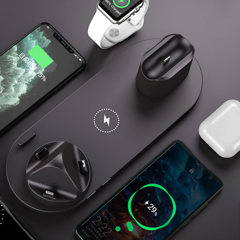 6-In-1 Wireless Charging Dock Station