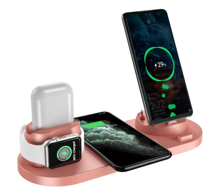 6-In-1 Wireless Charging Dock Station