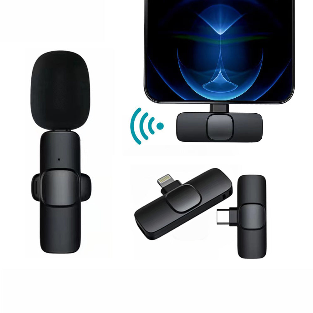 Portable Wireless Lavalier Microphone