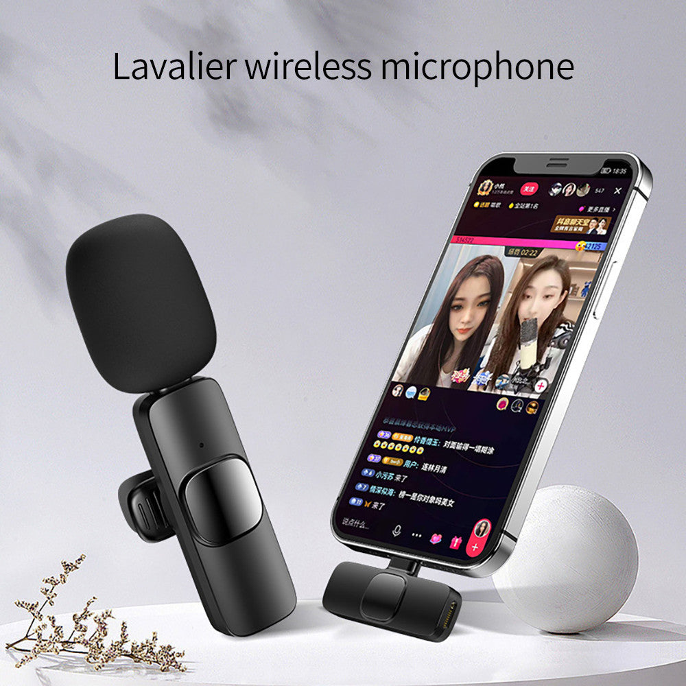 Portable Wireless Lavalier Microphone